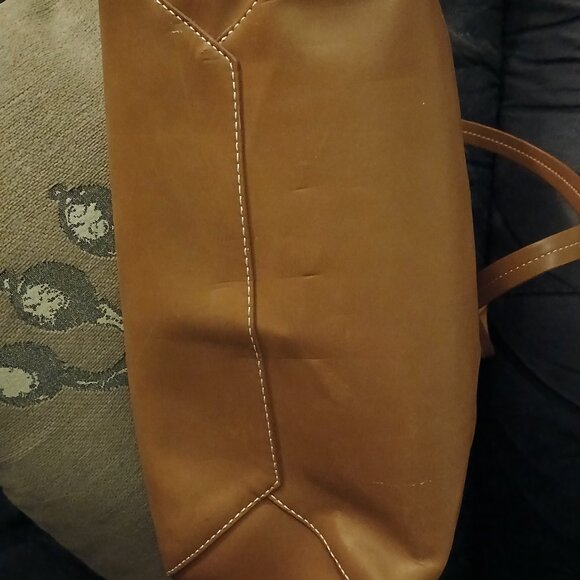 GAP Cognac Tote Bag - Picture 5 of 11